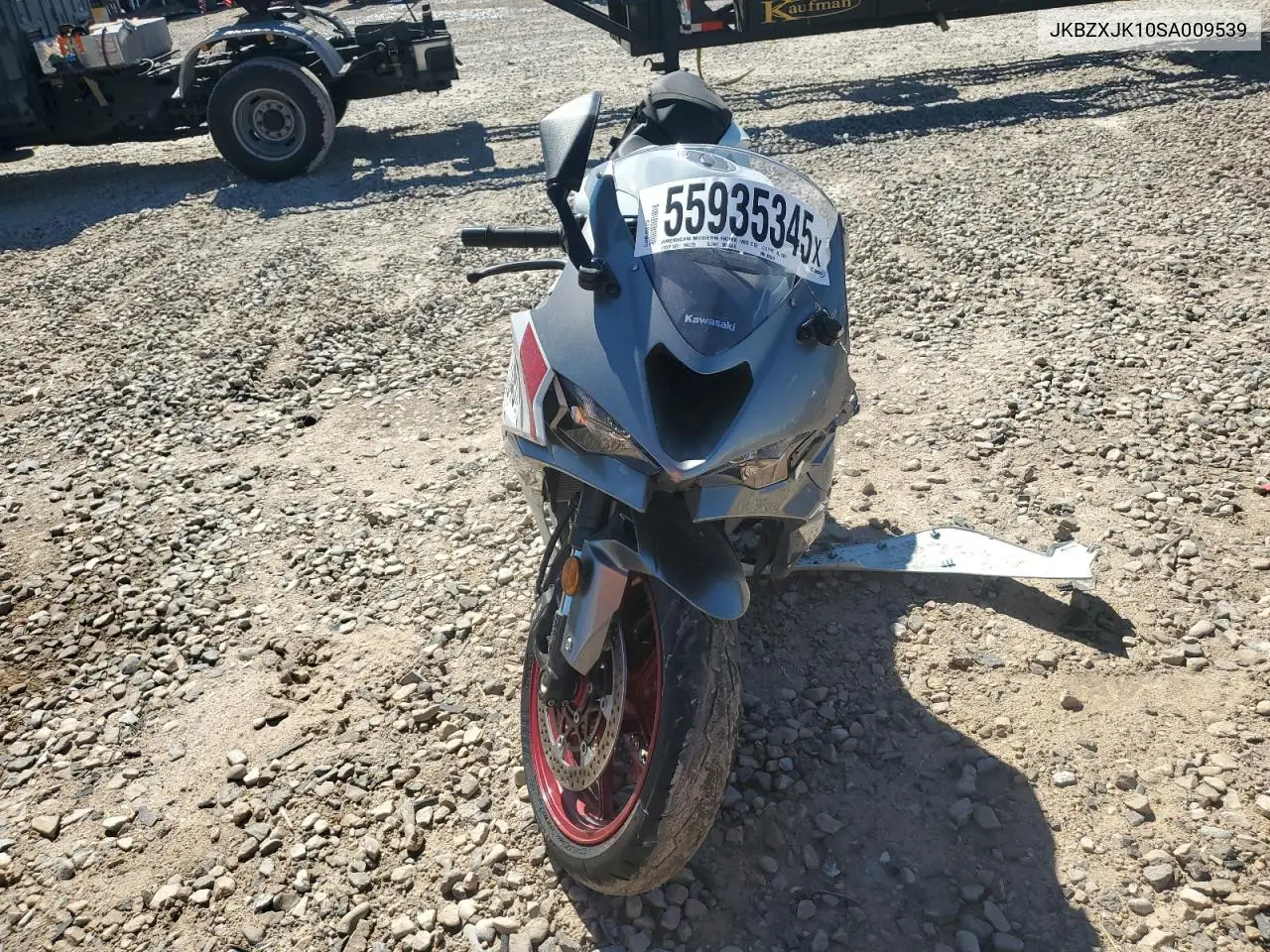 2025 Kawasaki Zx636 K VIN: JKBZXJK10SA009539 Lot: 55935345