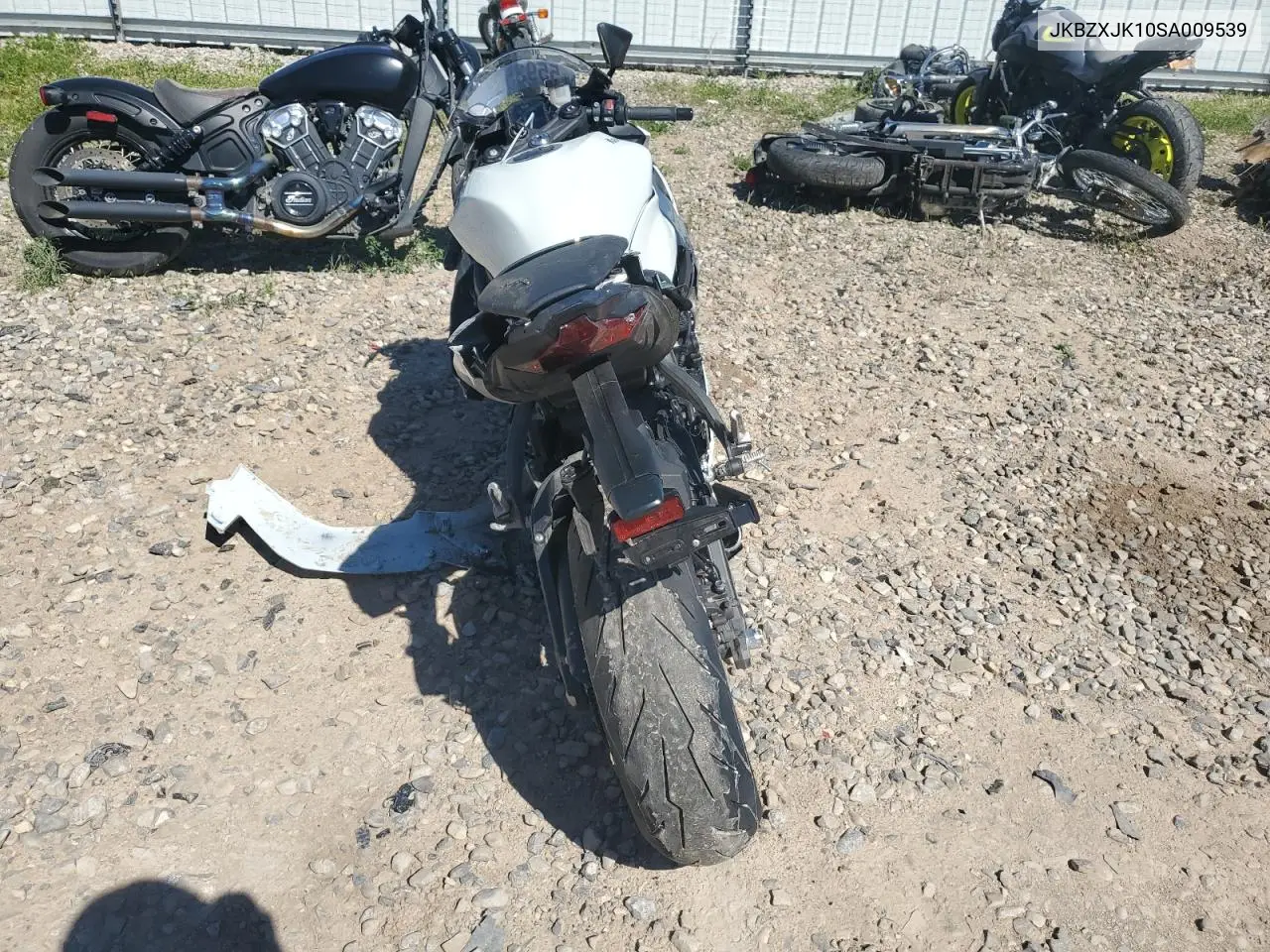 2025 Kawasaki Zx636 K VIN: JKBZXJK10SA009539 Lot: 55935345