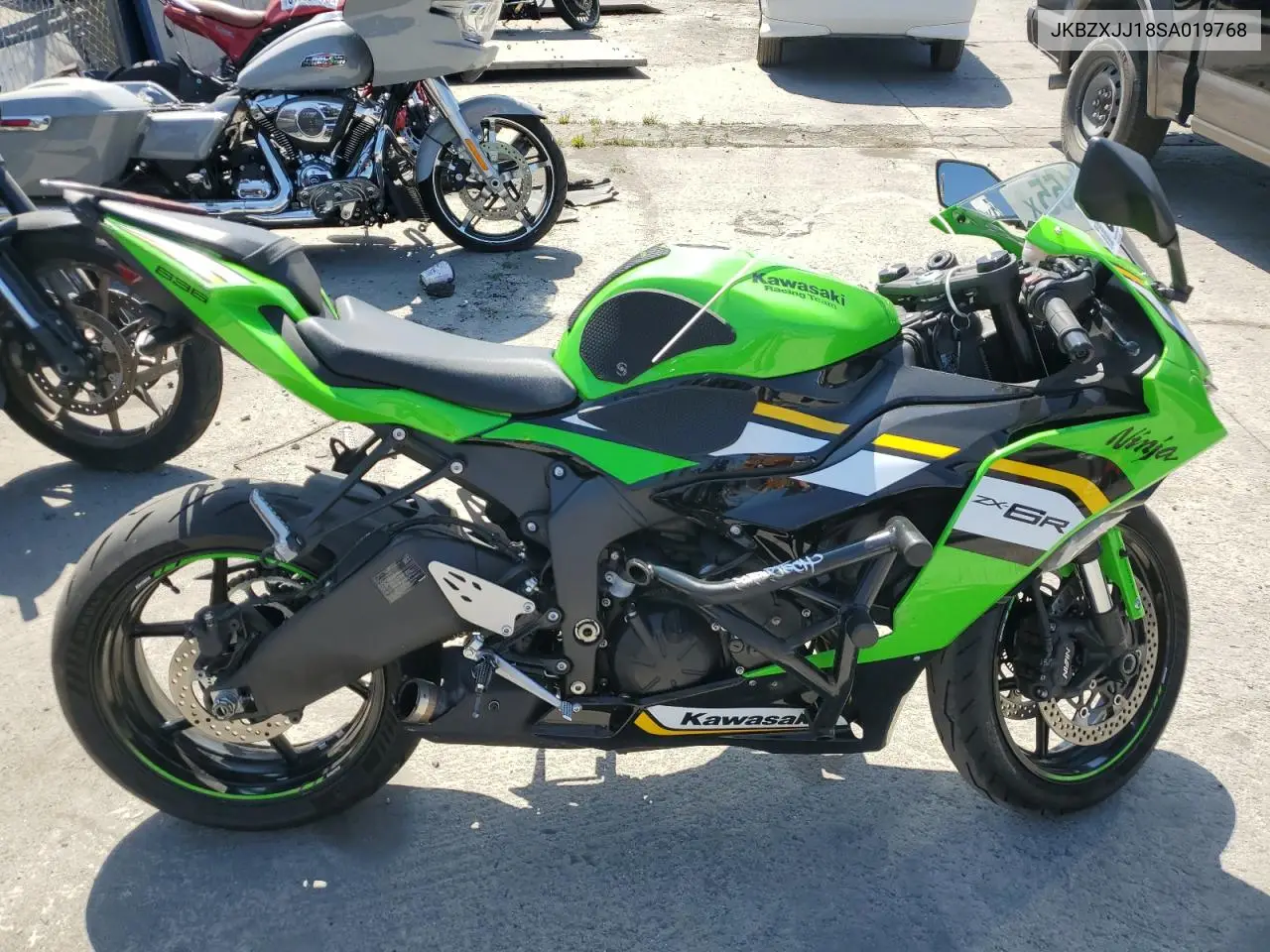 2025 Kawasaki Zx636 K VIN: JKBZXJJ18SA019768 Lot: 56012155