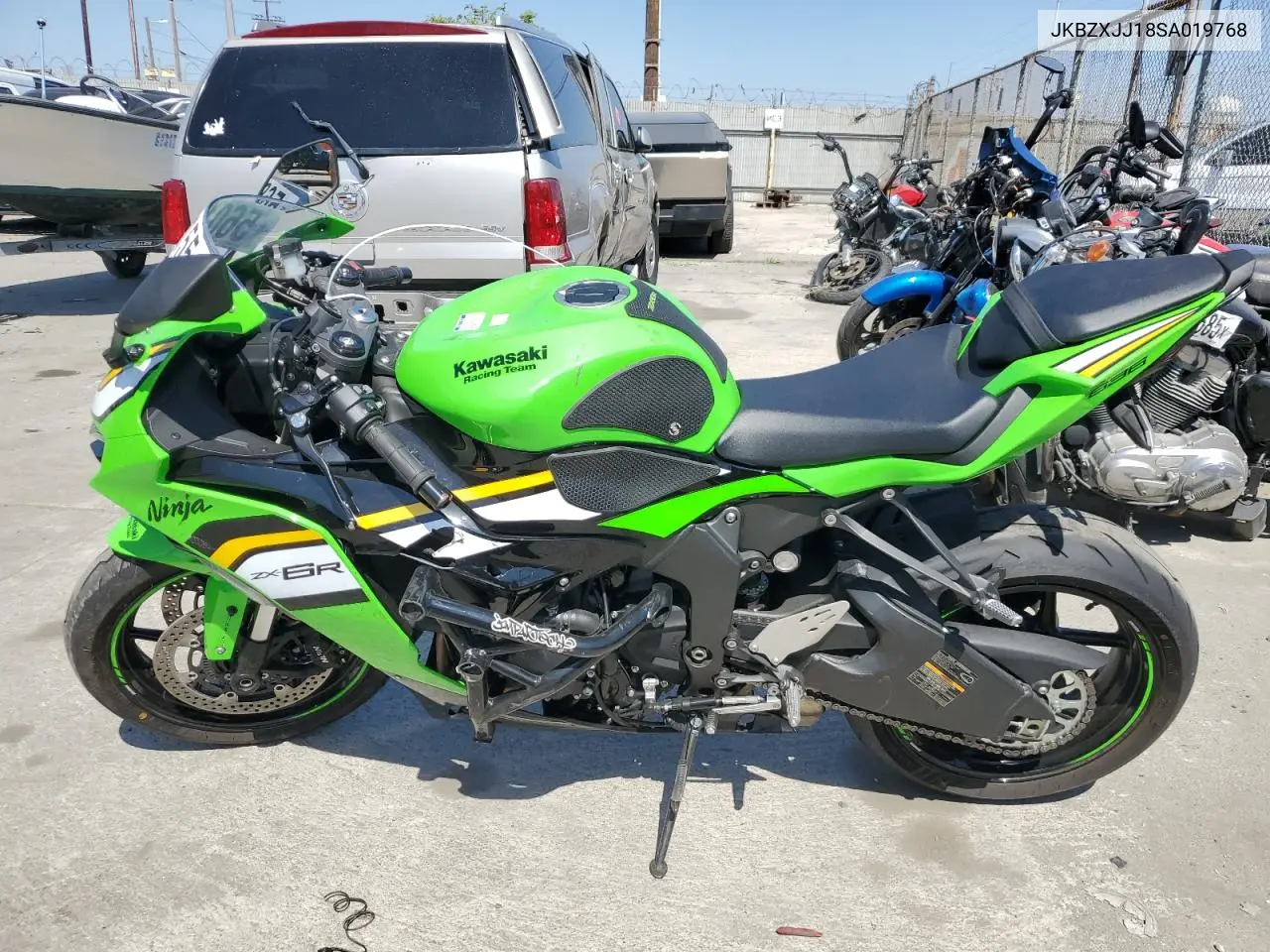 2025 Kawasaki Zx636 K VIN: JKBZXJJ18SA019768 Lot: 56012155