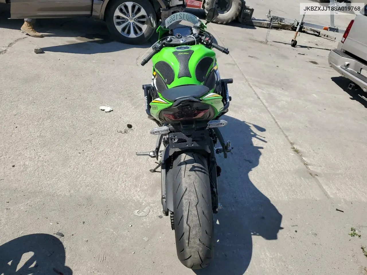 2025 Kawasaki Zx636 K VIN: JKBZXJJ18SA019768 Lot: 56012155