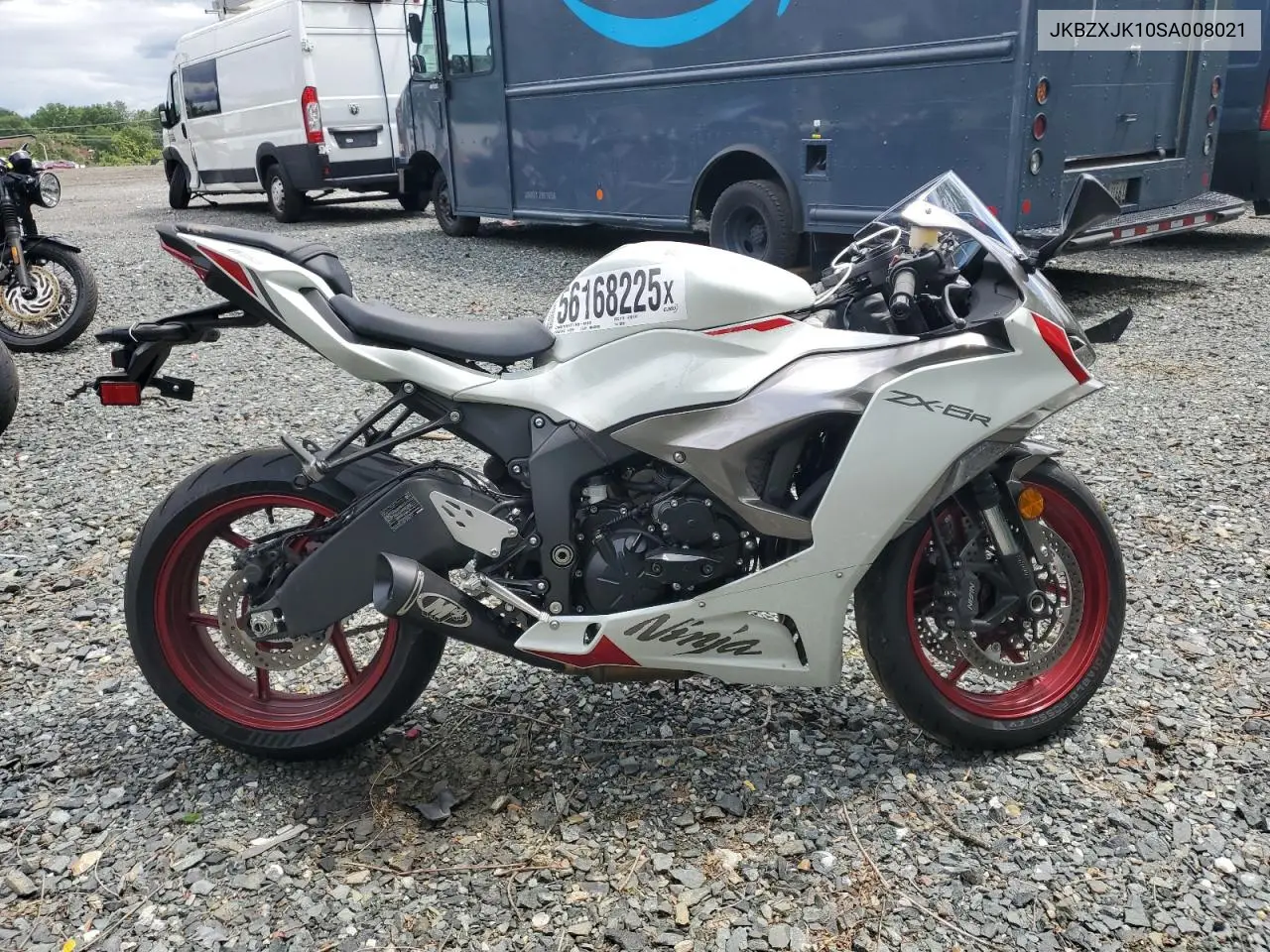 2025 Kawasaki Zx636 K VIN: JKBZXJK10SA008021 Lot: 56168225