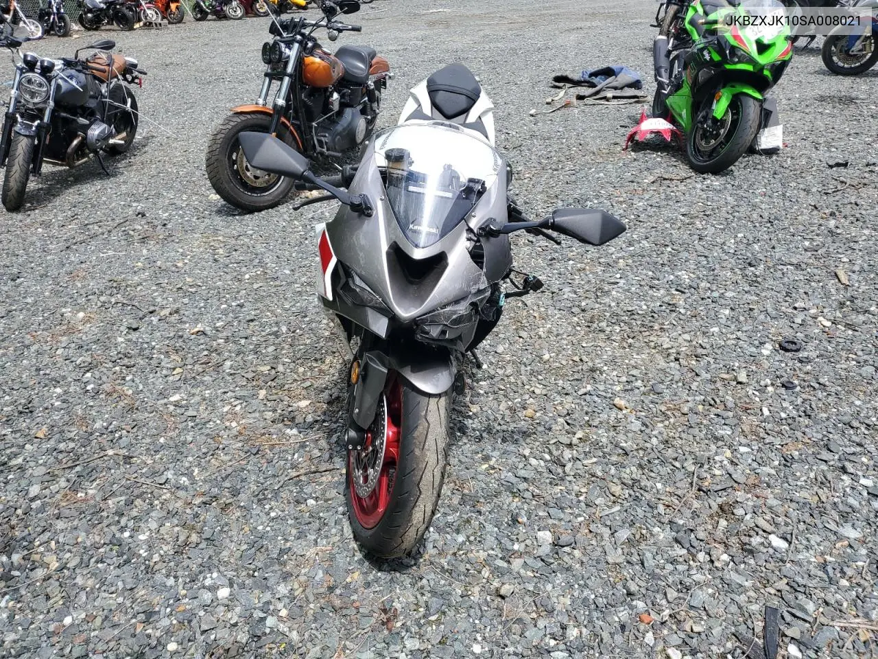 2025 Kawasaki Zx636 K VIN: JKBZXJK10SA008021 Lot: 56168225
