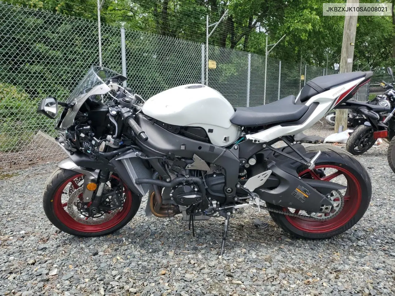 2025 Kawasaki Zx636 K VIN: JKBZXJK10SA008021 Lot: 56168225