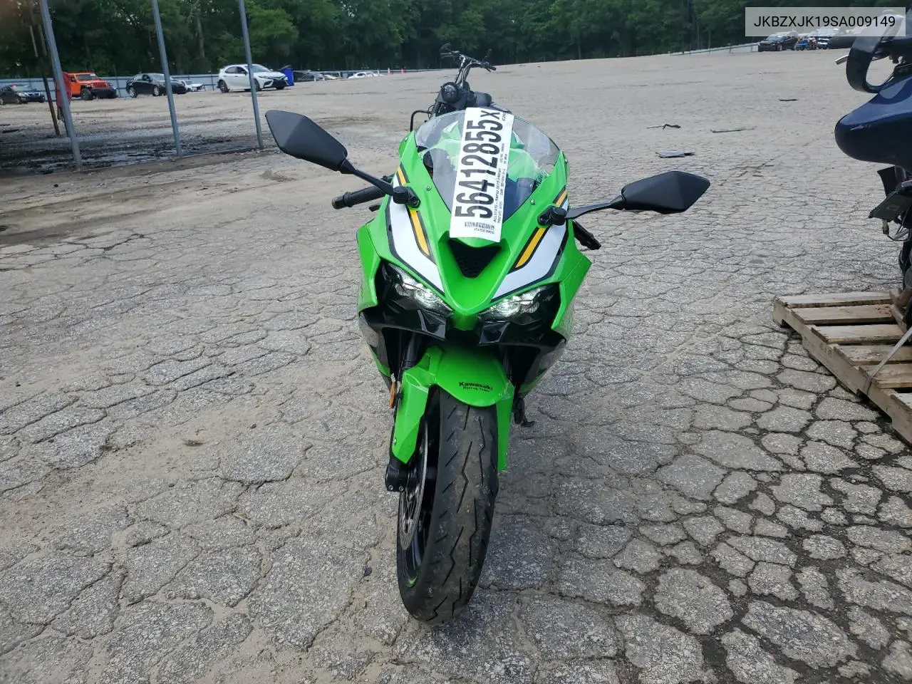 2025 Kawasaki Zx636 K VIN: JKBZXJK19SA009149 Lot: 56412855