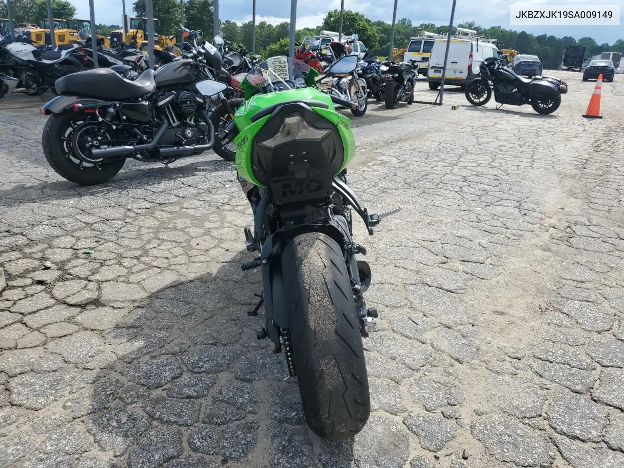 2025 Kawasaki Zx636 K VIN: JKBZXJK19SA009149 Lot: 56412855