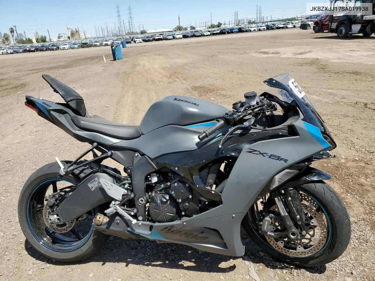 2025 Kawasaki Zx636 K VIN: JKBZXJJ17SA019938 Lot: 56780555