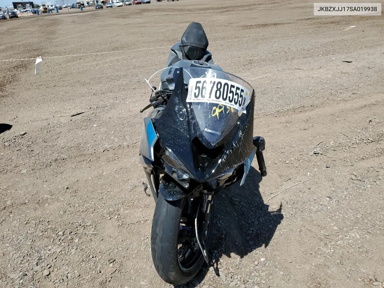 2025 Kawasaki Zx636 K VIN: JKBZXJJ17SA019938 Lot: 56780555