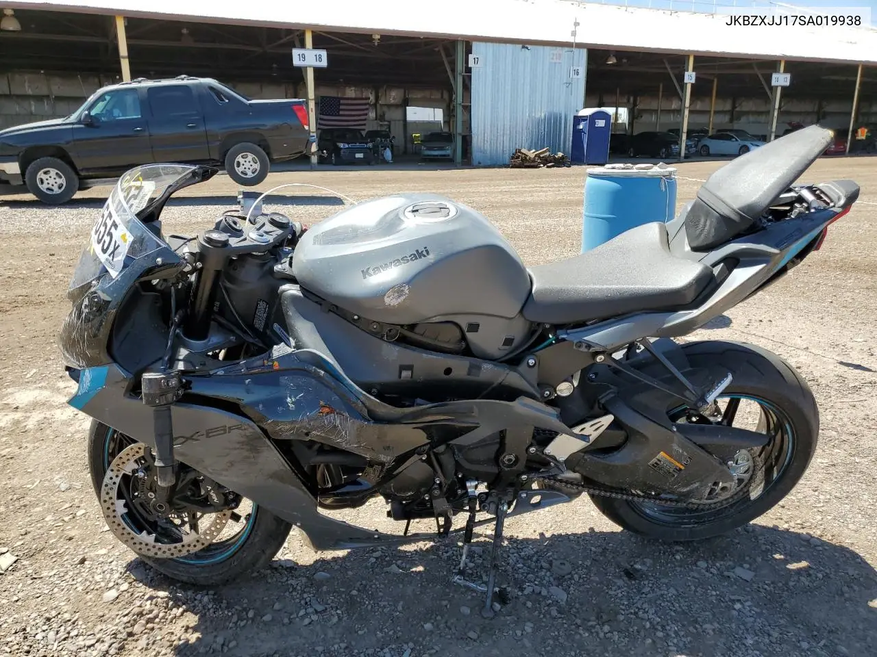 2025 Kawasaki Zx636 K VIN: JKBZXJJ17SA019938 Lot: 56780555