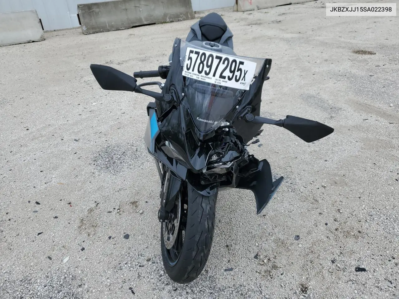 2025 Kawasaki Zx636 K VIN: JKBZXJJ15SA022398 Lot: 57897295