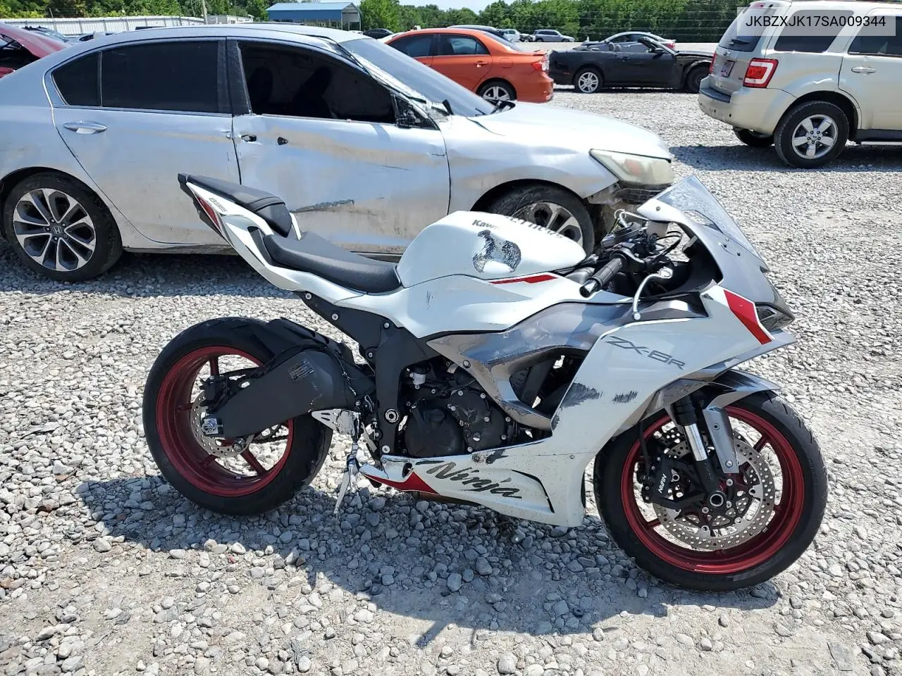 2025 Kawasaki Zx636 K VIN: JKBZXJK17SA009344 Lot: 58361595