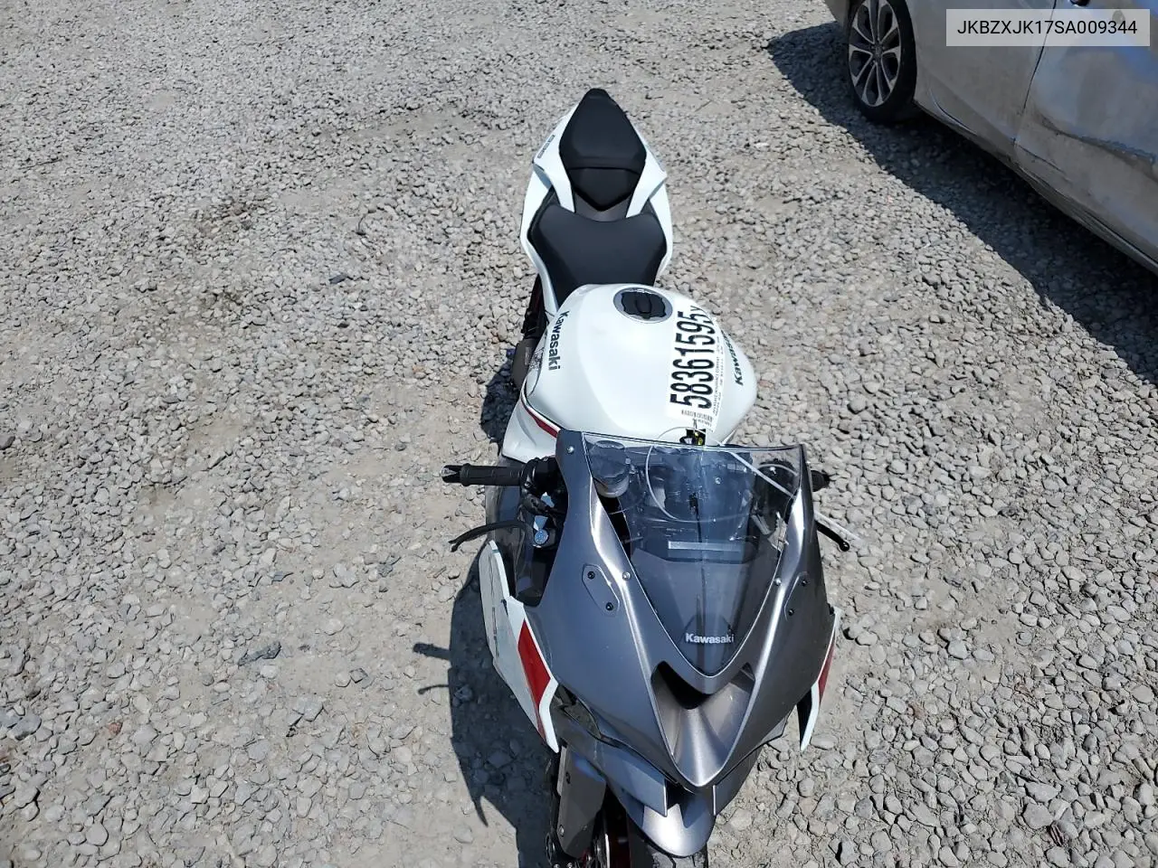 2025 Kawasaki Zx636 K VIN: JKBZXJK17SA009344 Lot: 58361595
