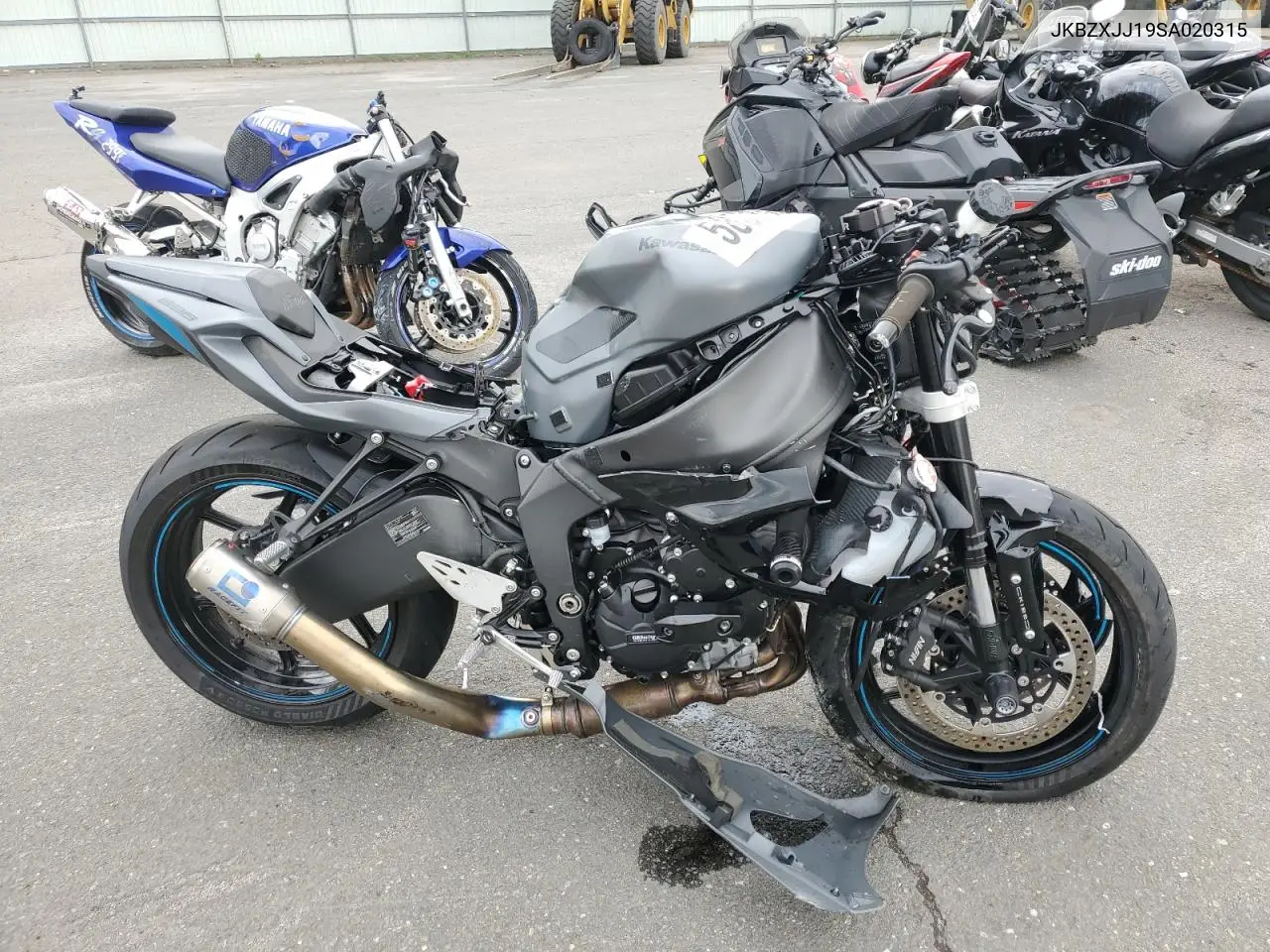 2025 Kawasaki Zx636 K VIN: JKBZXJJ19SA020315 Lot: 58393635