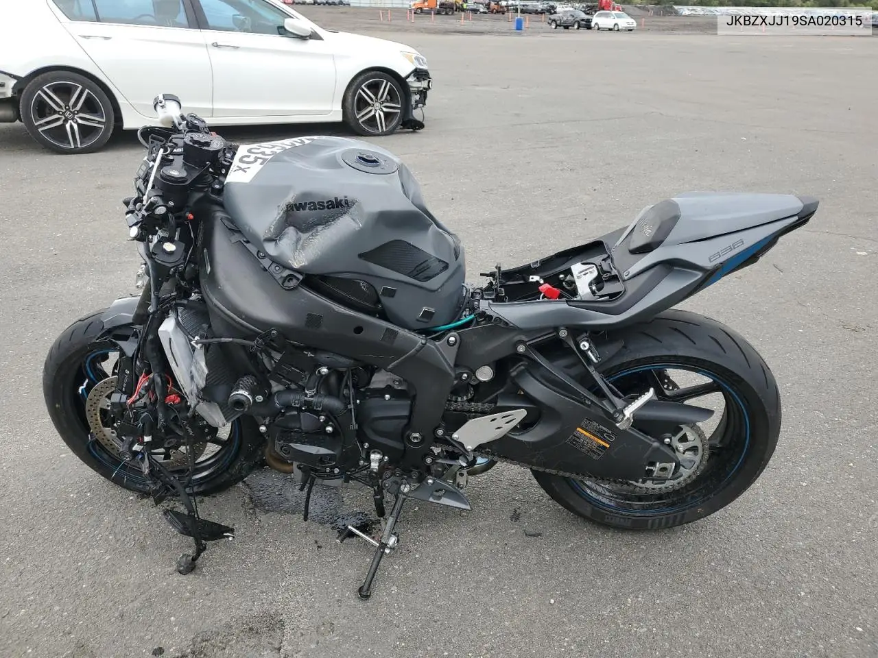 2025 Kawasaki Zx636 K VIN: JKBZXJJ19SA020315 Lot: 58393635