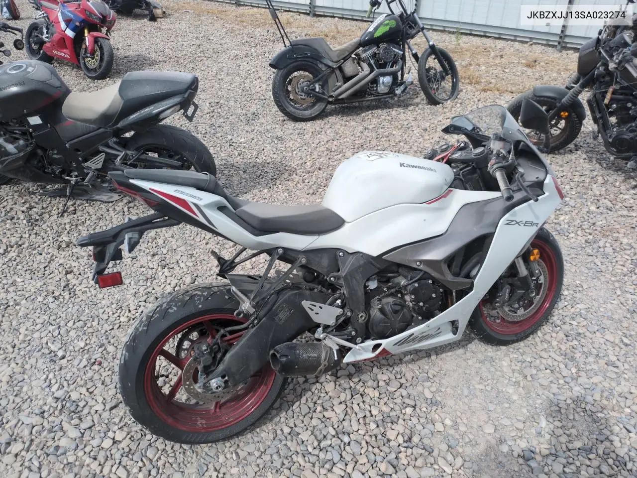2025 Kawasaki Zx636 K VIN: JKBZXJJ13SA023274 Lot: 58554945