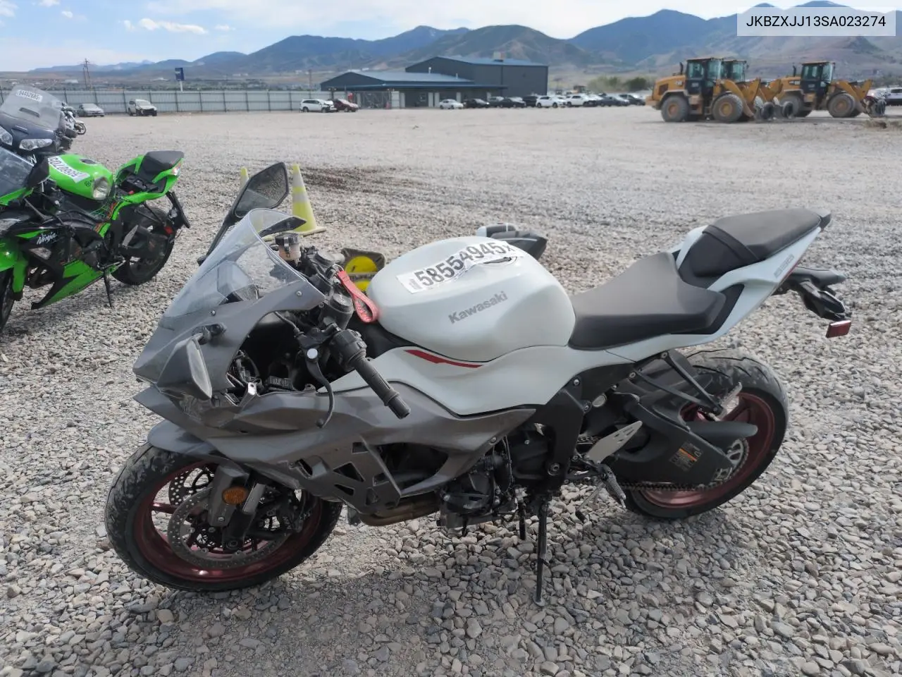 2025 Kawasaki Zx636 K VIN: JKBZXJJ13SA023274 Lot: 58554945