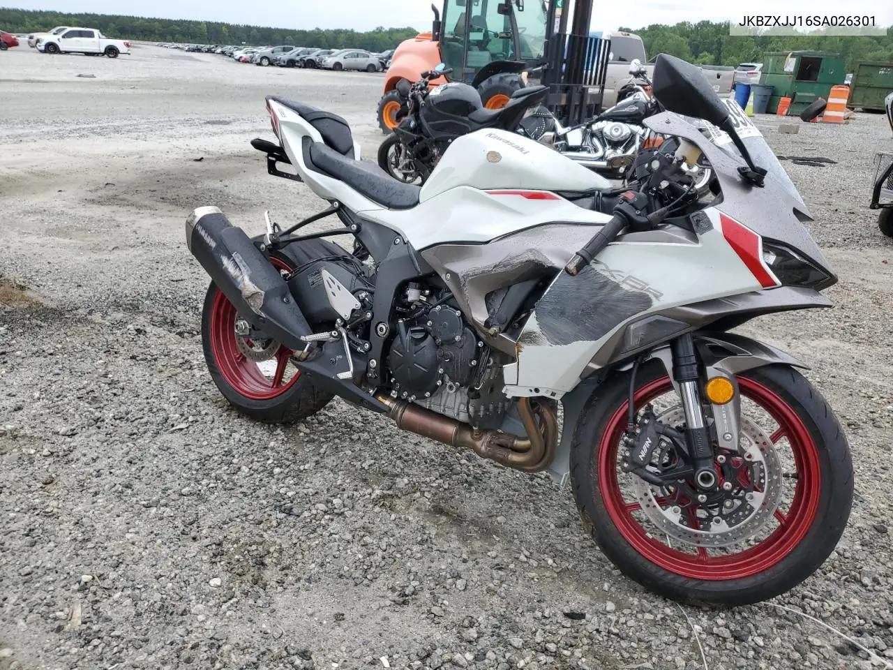 2025 Kawasaki Zx636 K VIN: JKBZXJJ16SA026301 Lot: 58937585