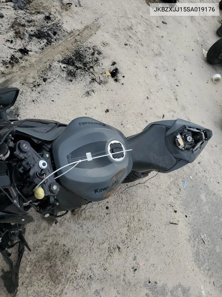 2025 Kawasaki Zx636 K VIN: JKBZXJJ15SA019176 Lot: 59007725