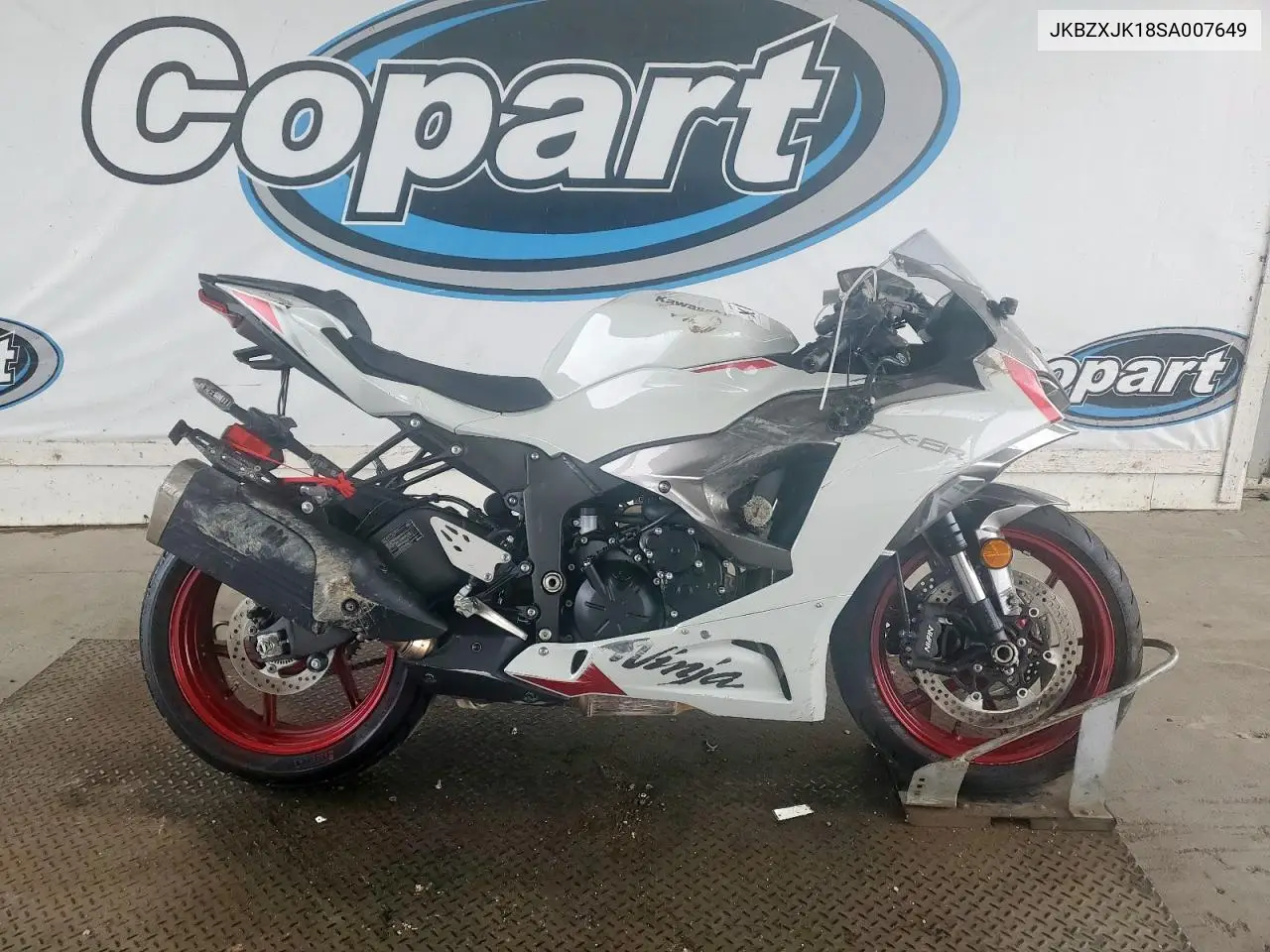 2025 Kawasaki Zx636 K VIN: JKBZXJK18SA007649 Lot: 59183405