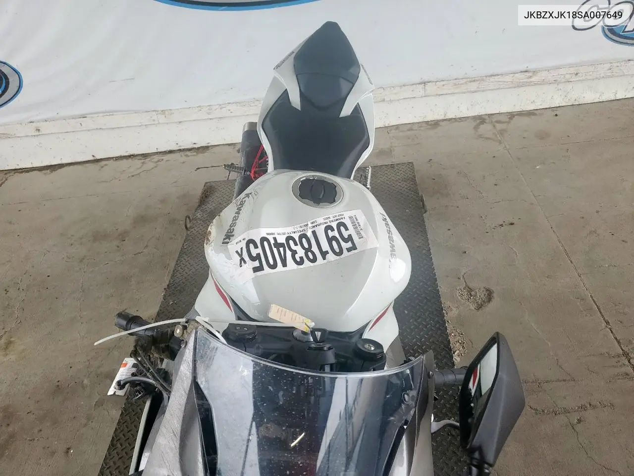 2025 Kawasaki Zx636 K VIN: JKBZXJK18SA007649 Lot: 59183405