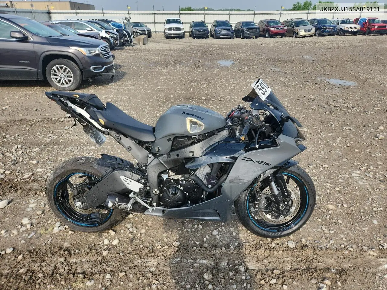2025 Kawasaki Zx636 K VIN: JKBZXJJ15SA019131 Lot: 59186305