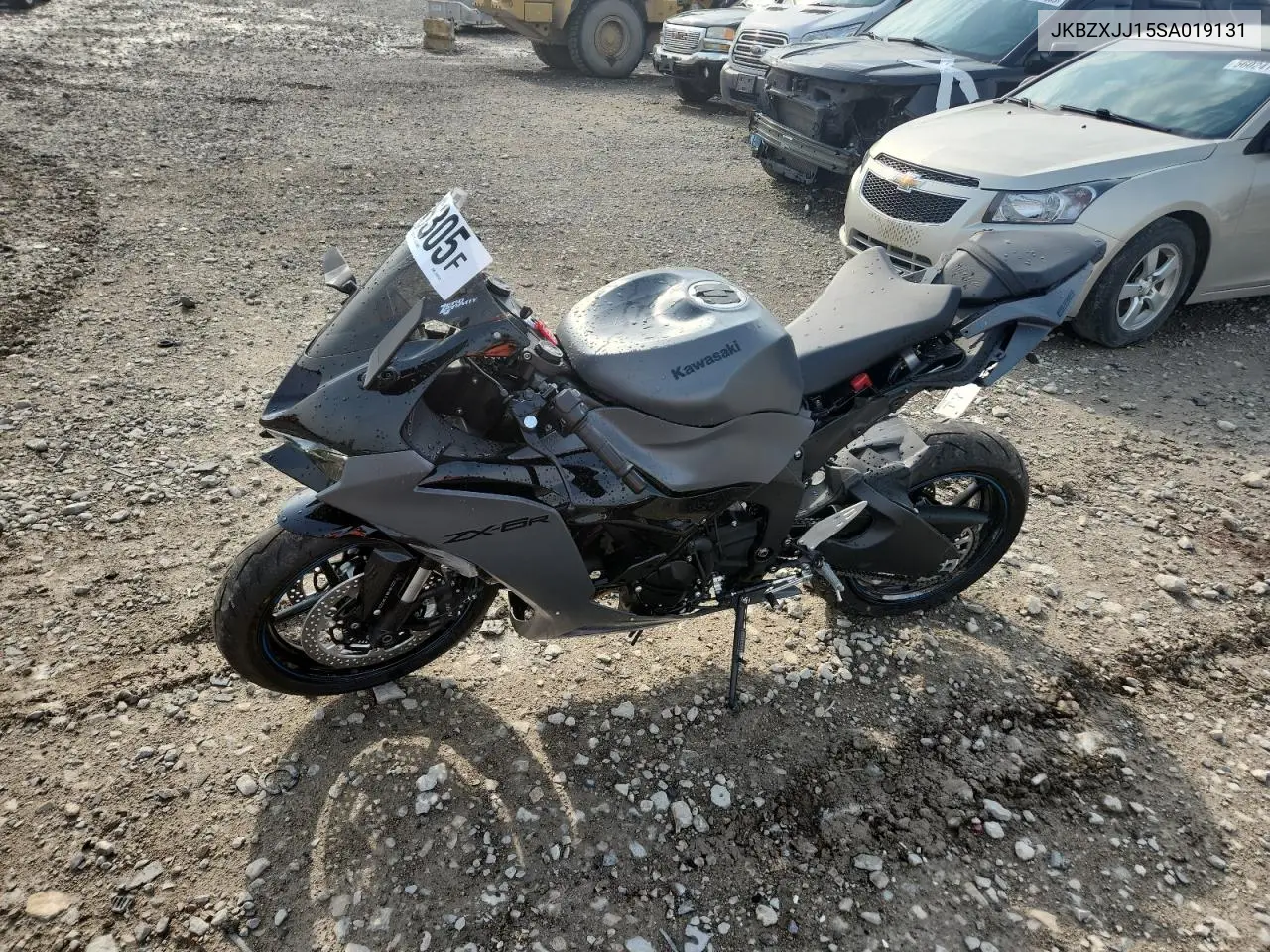 2025 Kawasaki Zx636 K VIN: JKBZXJJ15SA019131 Lot: 59186305