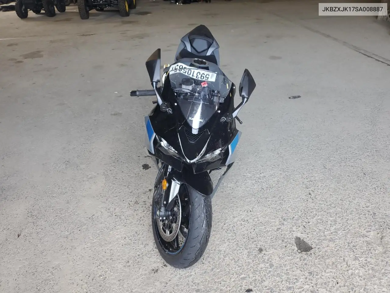 2025 Kawasaki Zx636 K VIN: JKBZXJK17SA008887 Lot: 59310585