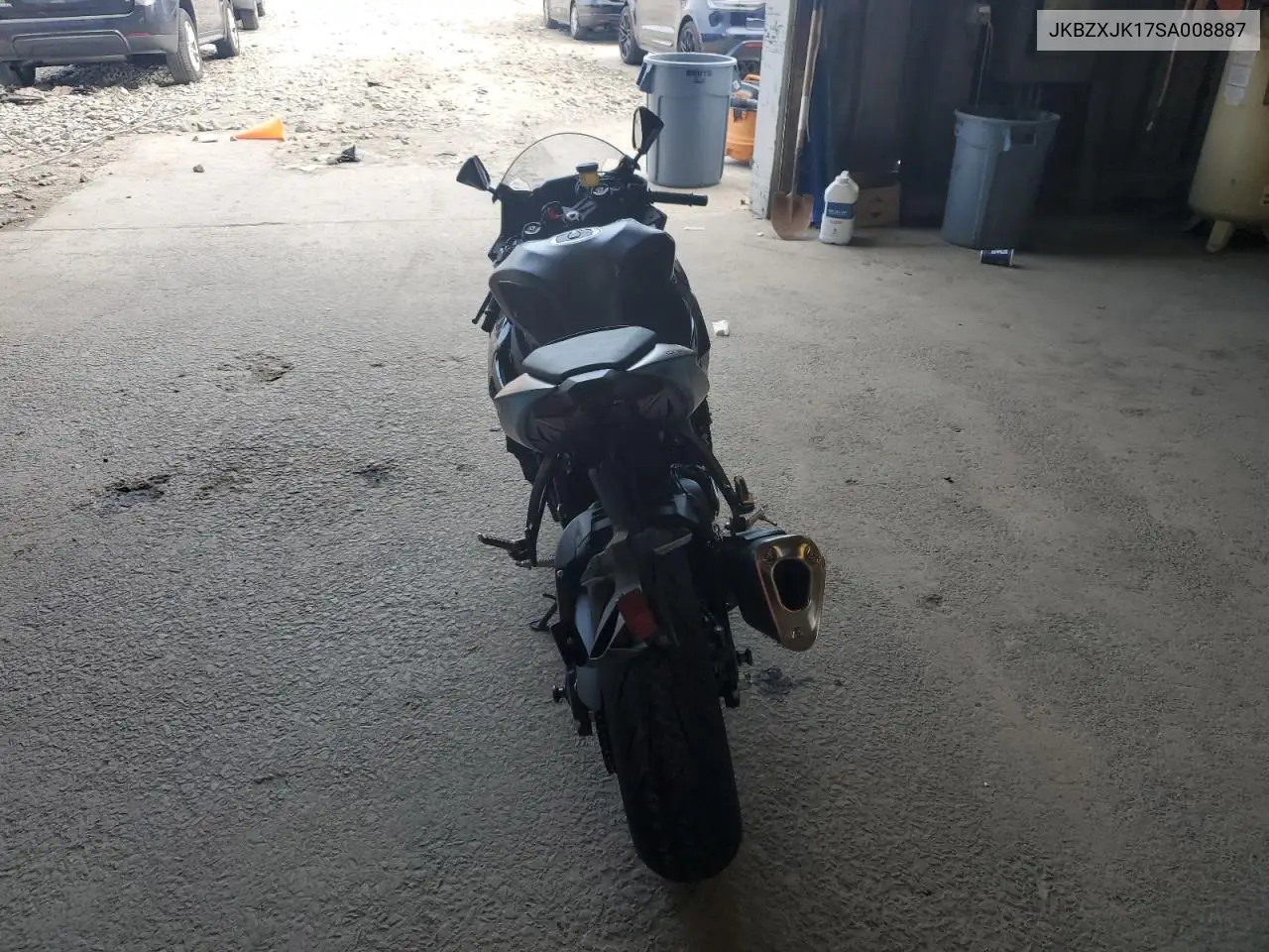 2025 Kawasaki Zx636 K VIN: JKBZXJK17SA008887 Lot: 59310585