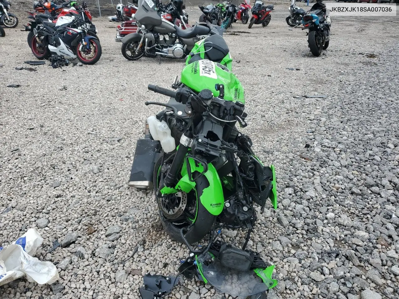 2025 Kawasaki Zx636 K VIN: JKBZXJK18SA007036 Lot: 59619745