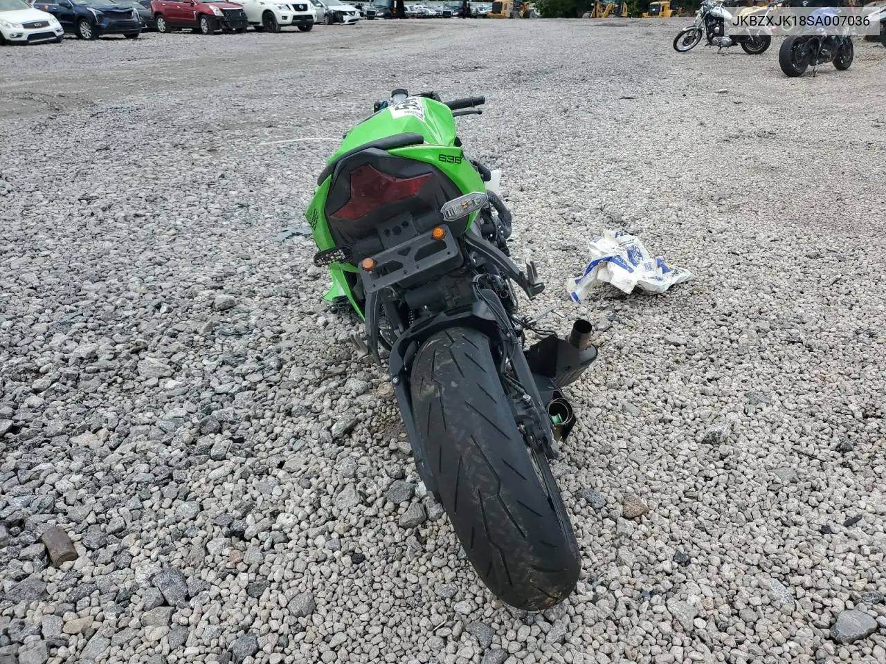 2025 Kawasaki Zx636 K VIN: JKBZXJK18SA007036 Lot: 59619745