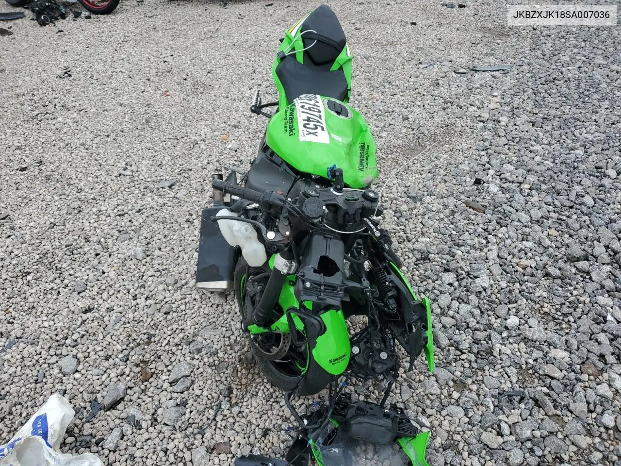2025 Kawasaki Zx636 K VIN: JKBZXJK18SA007036 Lot: 59619745
