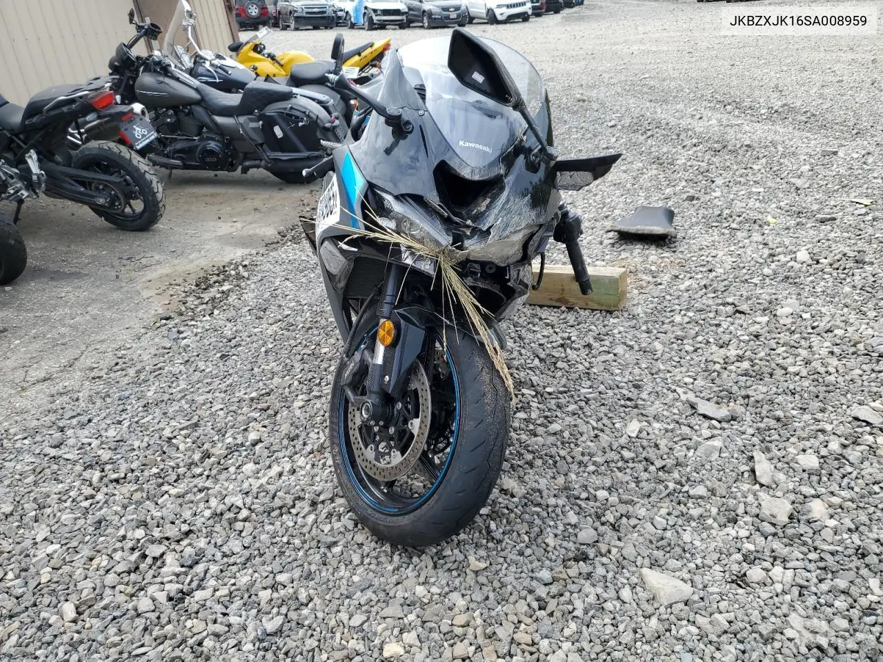 2025 Kawasaki Zx636 K VIN: JKBZXJK16SA008959 Lot: 60034965