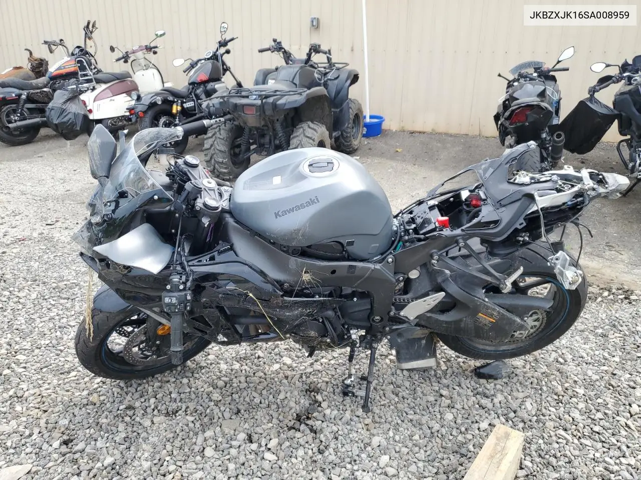 2025 Kawasaki Zx636 K VIN: JKBZXJK16SA008959 Lot: 60034965
