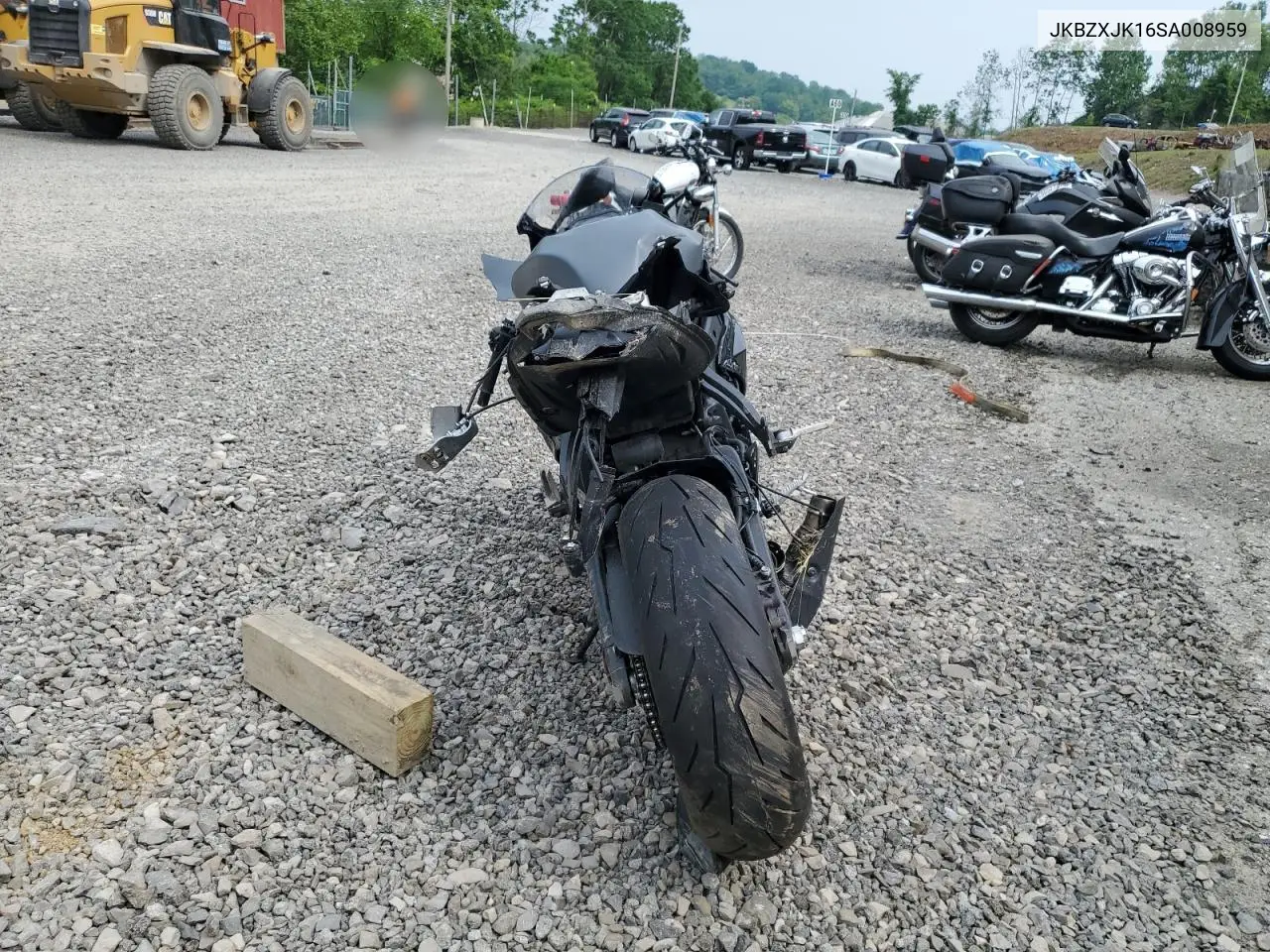 2025 Kawasaki Zx636 K VIN: JKBZXJK16SA008959 Lot: 60034965