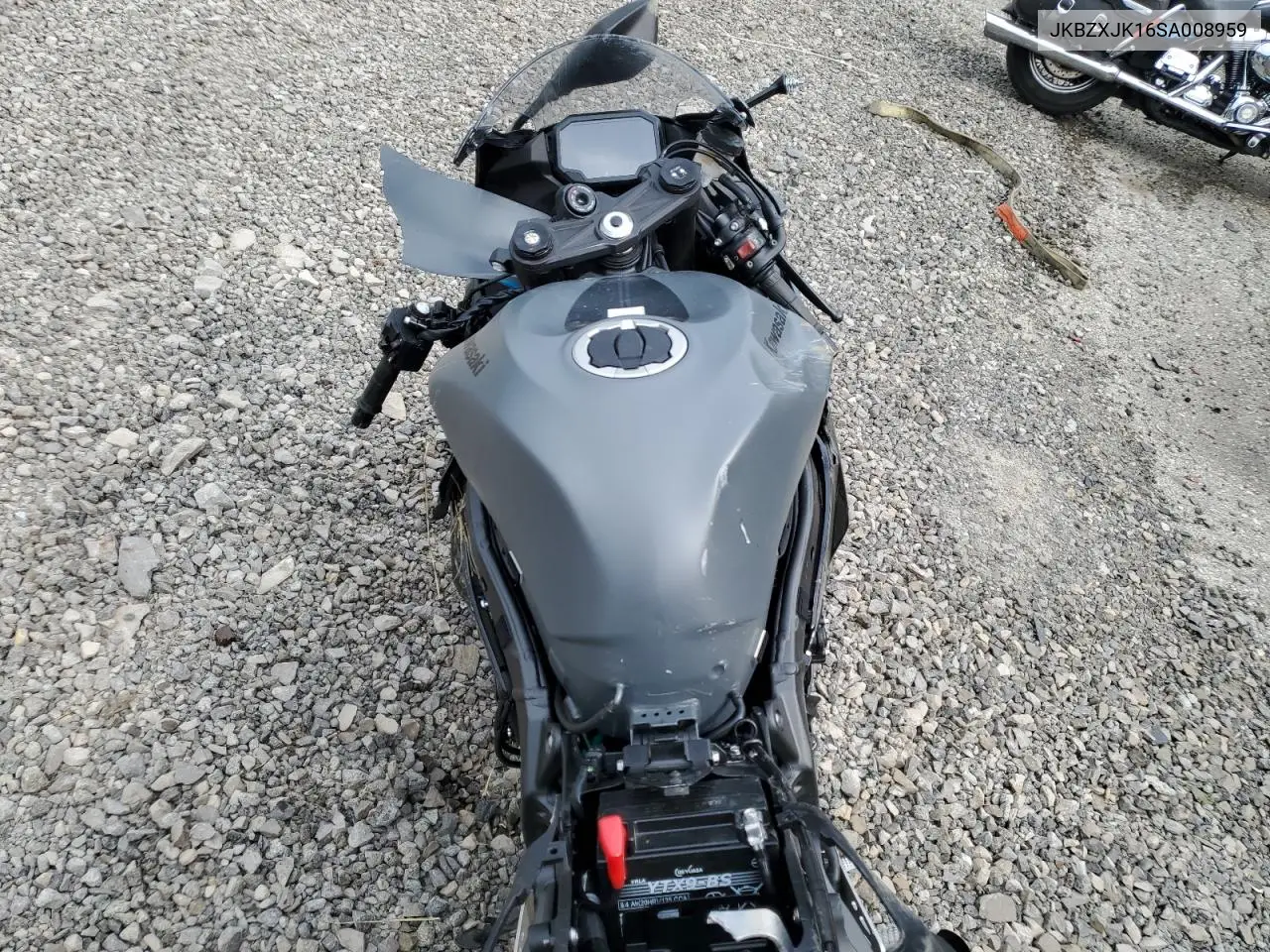 2025 Kawasaki Zx636 K VIN: JKBZXJK16SA008959 Lot: 60034965