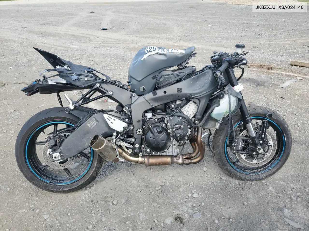 2025 Kawasaki Zx636 K VIN: JKBZXJJ1XSA024146 Lot: 62578375