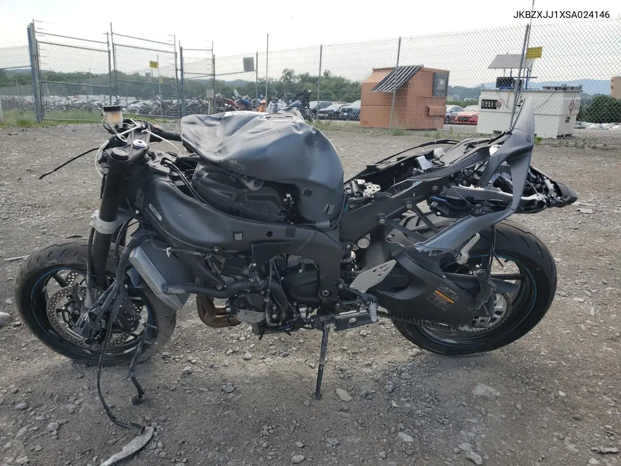2025 Kawasaki Zx636 K VIN: JKBZXJJ1XSA024146 Lot: 62578375