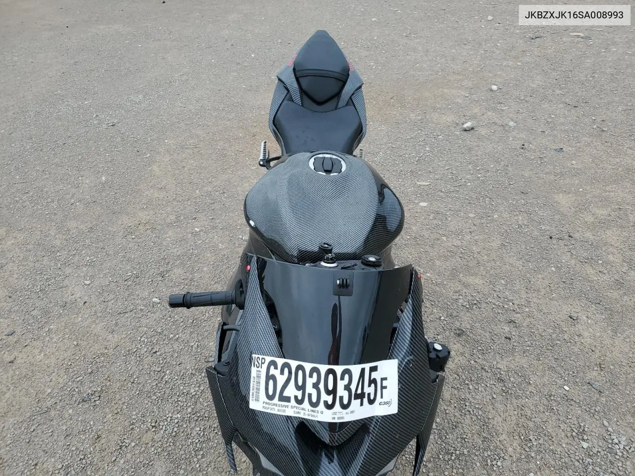 2025 Kawasaki Zx636 K VIN: JKBZXJK16SA008993 Lot: 62939345