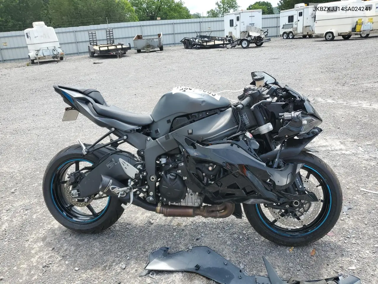 2025 Kawasaki Zx636 K VIN: JKBZXJJ14SA024241 Lot: 62961935