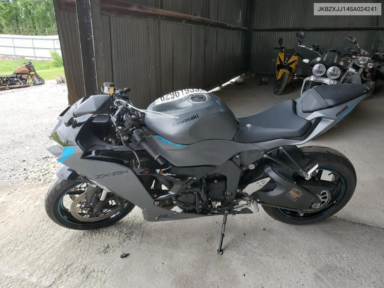 2025 Kawasaki Zx636 K VIN: JKBZXJJ14SA024241 Lot: 62961935