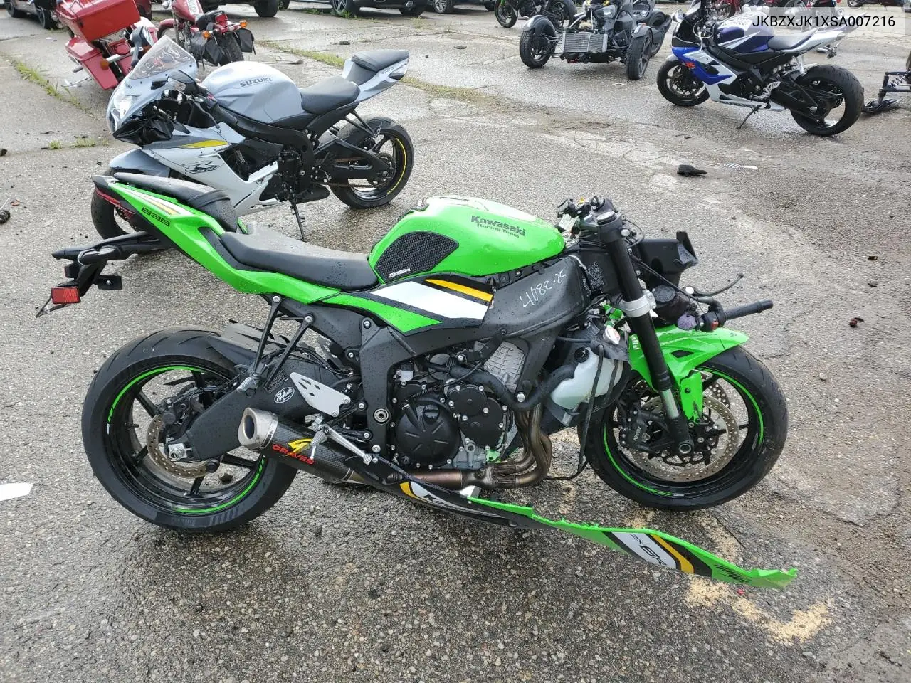 2025 Kawasaki Zx636 K VIN: JKBZXJK1XSA007216 Lot: 63009525