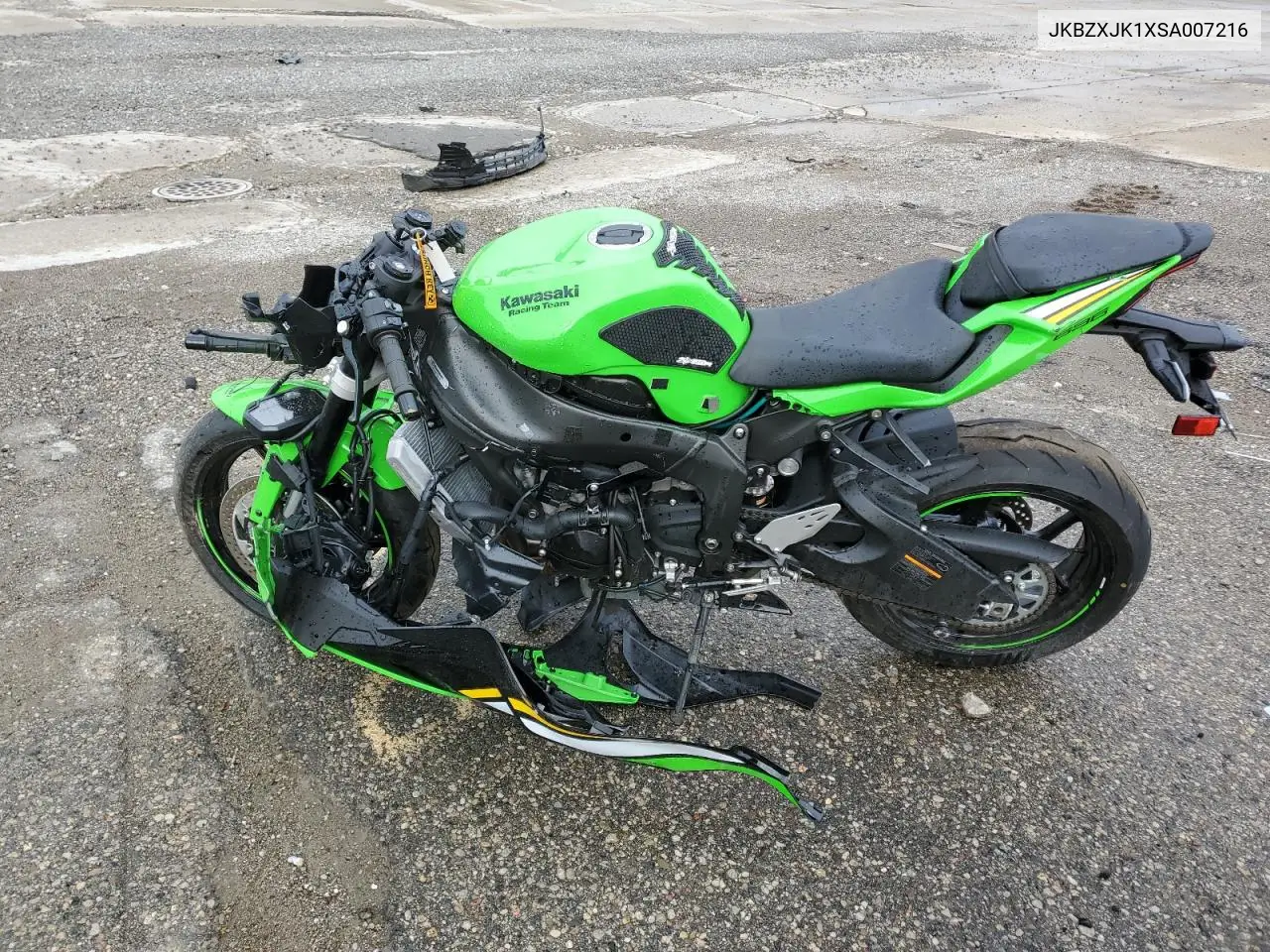 2025 Kawasaki Zx636 K VIN: JKBZXJK1XSA007216 Lot: 63009525