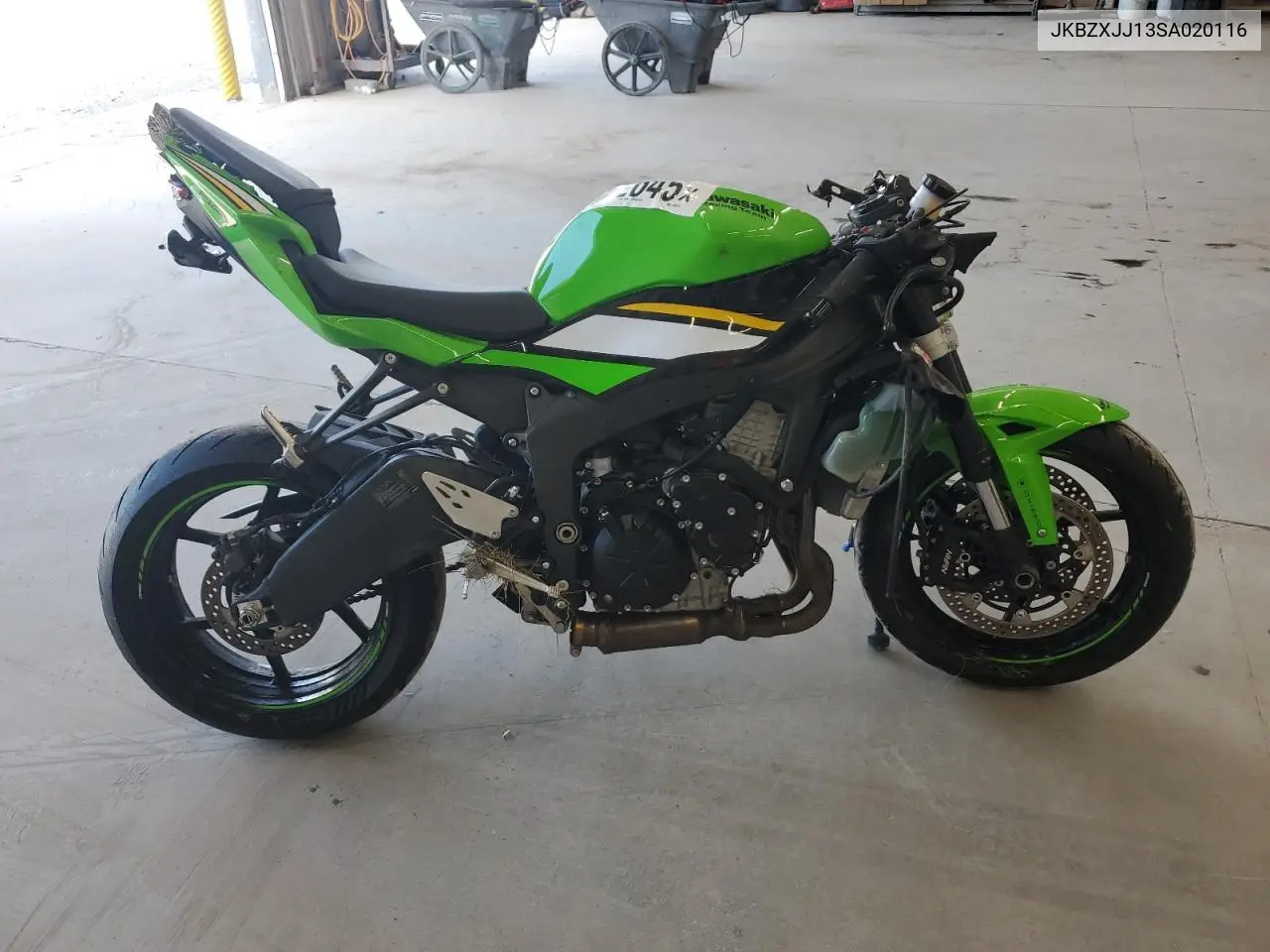 2025 Kawasaki Zx636 K VIN: JKBZXJJ13SA020116 Lot: 63062645