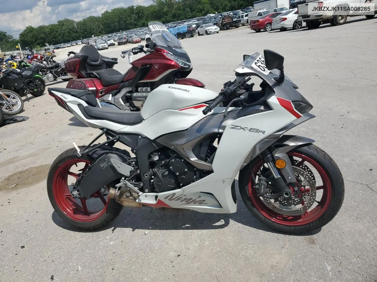 2025 Kawasaki Zx636 K VIN: JKBZXJK11SA008285 Lot: 63642245
