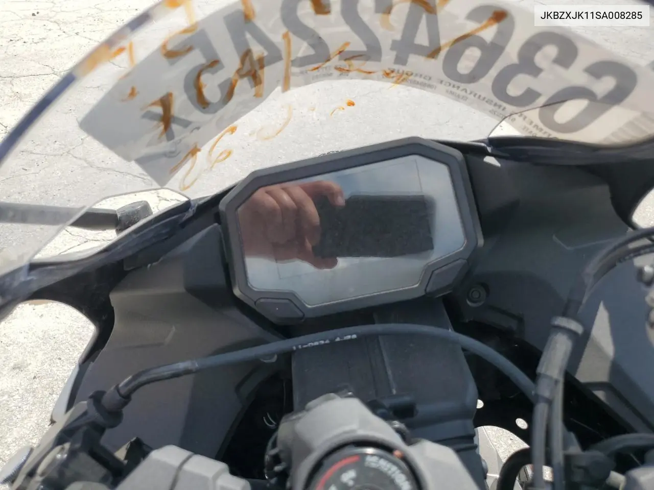 2025 Kawasaki Zx636 K VIN: JKBZXJK11SA008285 Lot: 63642245