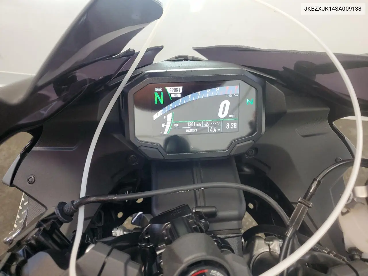 2025 Kawasaki Zx636 K VIN: JKBZXJK14SA009138 Lot: 63775965