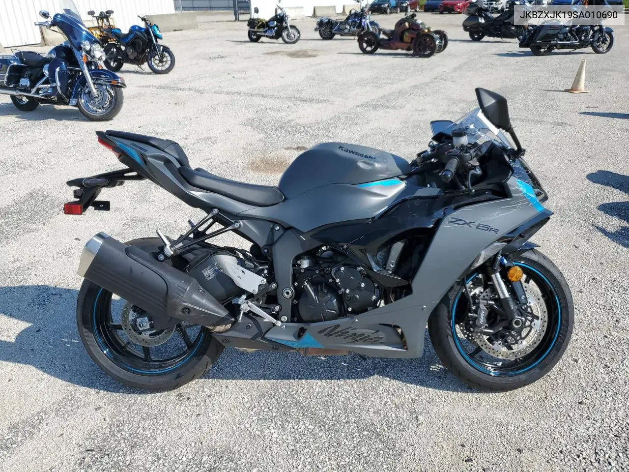2025 Kawasaki Zx636 K VIN: JKBZXJK19SA010690 Lot: 63791665