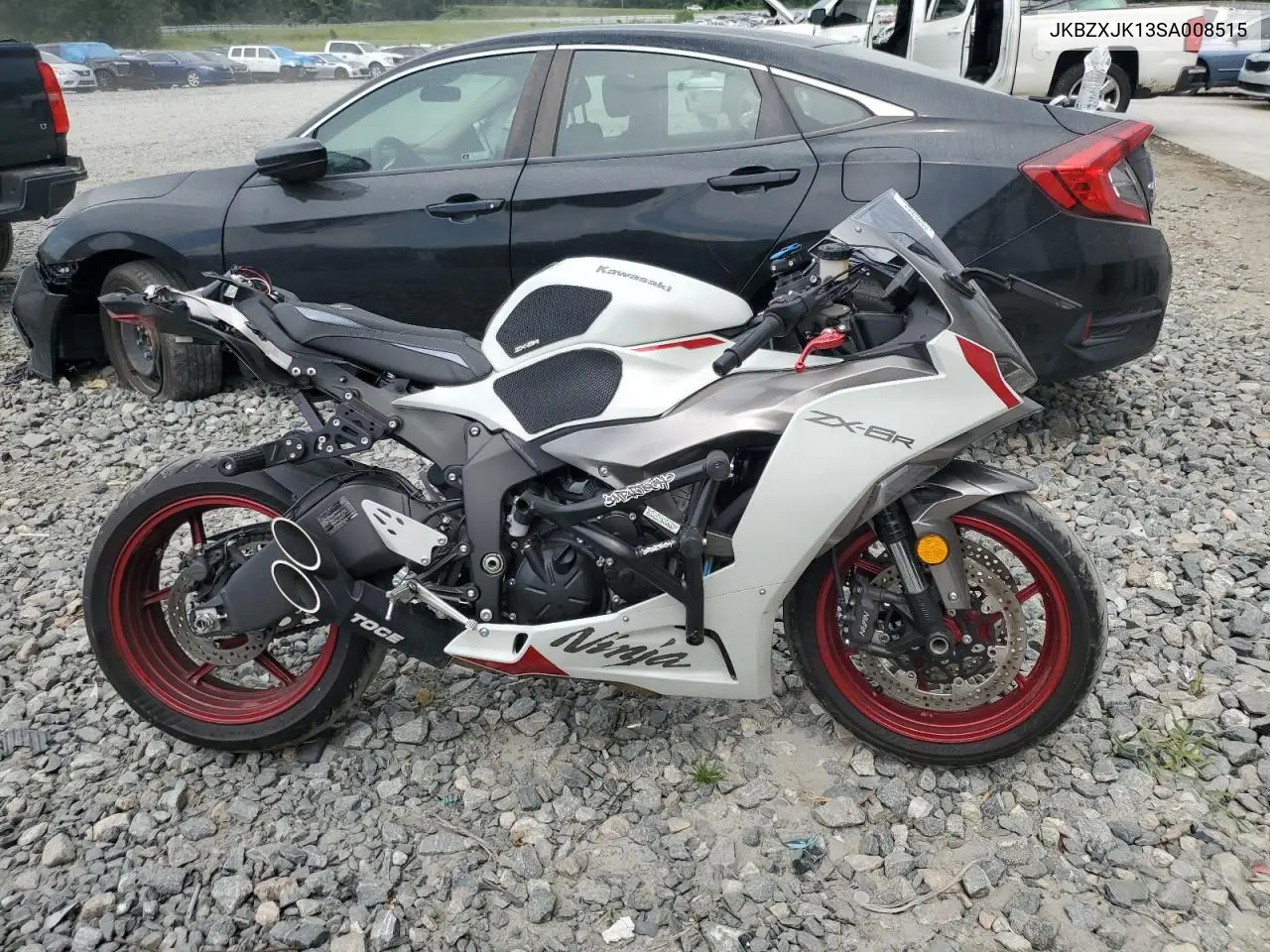 2025 Kawasaki Zx636 K VIN: JKBZXJK13SA008515 Lot: 63792025