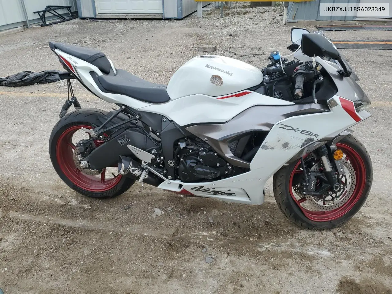 2025 Kawasaki Zx636 K VIN: JKBZXJJ18SA023349 Lot: 63821545