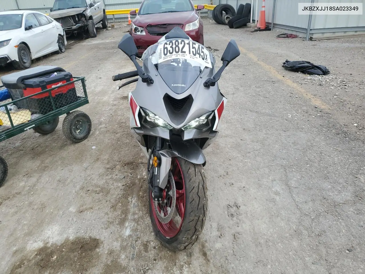 2025 Kawasaki Zx636 K VIN: JKBZXJJ18SA023349 Lot: 63821545